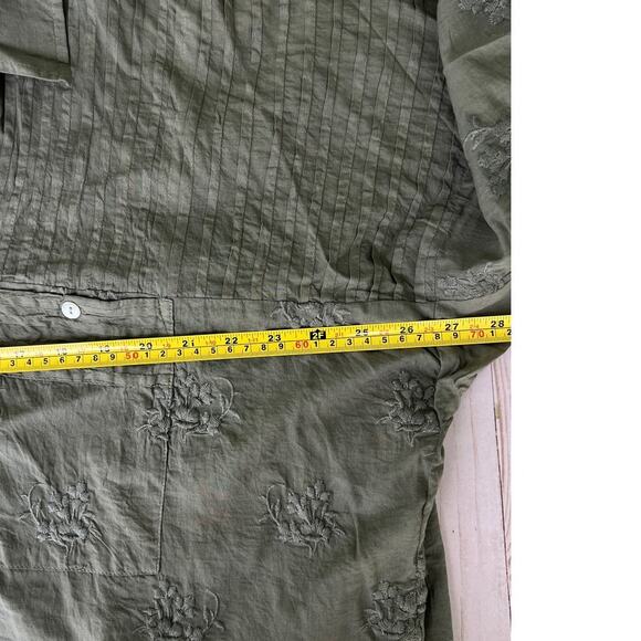 NWT Anthropology by Kyla Seo Holly Shirt - Soft Sage, Size Small - Picture 13 of 13